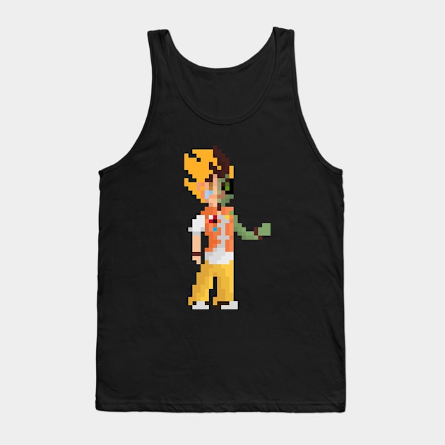 Pixel Arthur Tank Top by namdecent